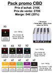 0001,2: Pack Promo avec briquet offert Sour Diesel a la place de Trim
